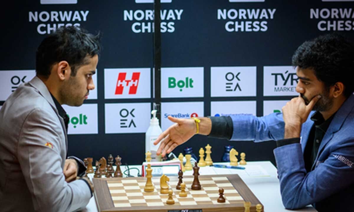 Nakamura, Erigaisi leads Norway Chess after Round 2
