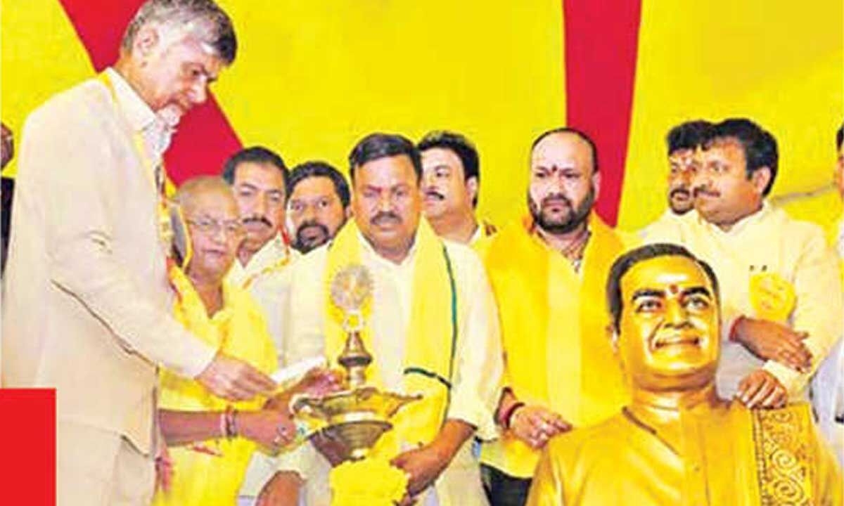 TDP pays homage to founder NTR on 102nd birth anniversary