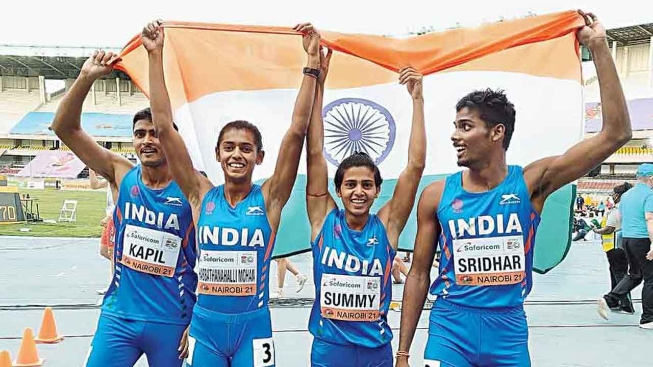 India wins gold in 4x400m mixed relay