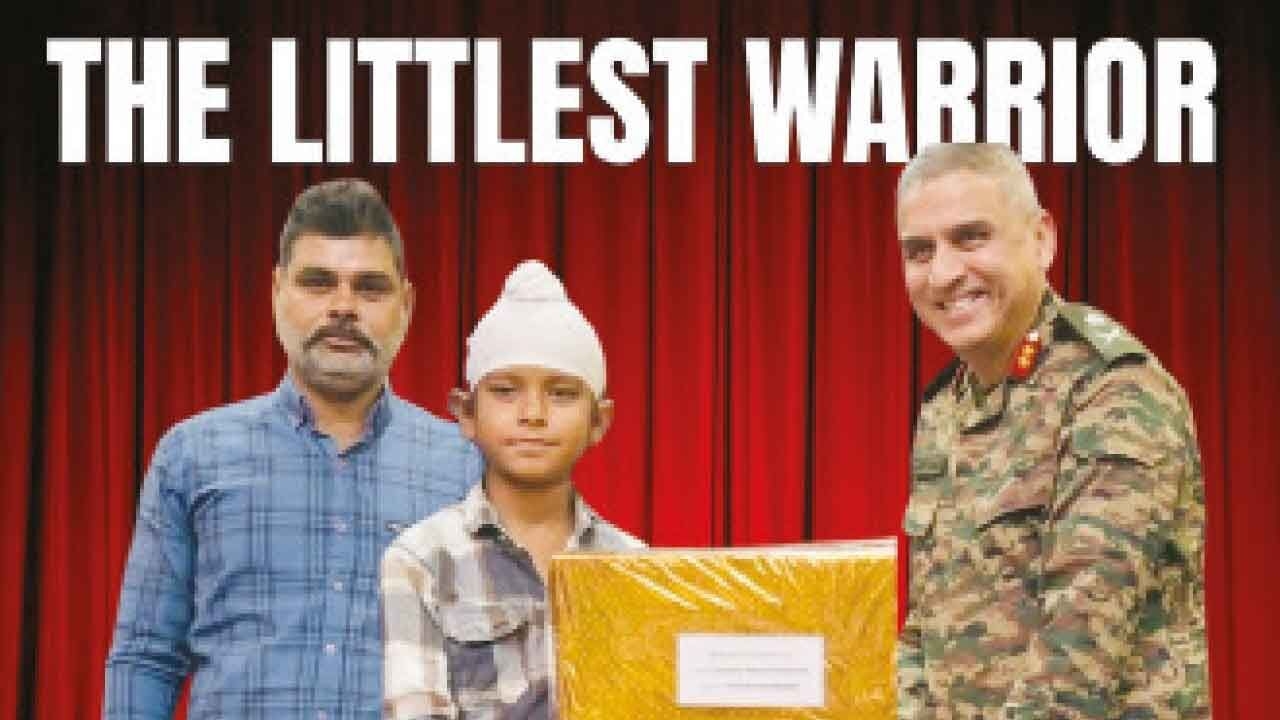 Role in Operation Sindoor: 10-year-old Shravan honoured as youngest civil warrior