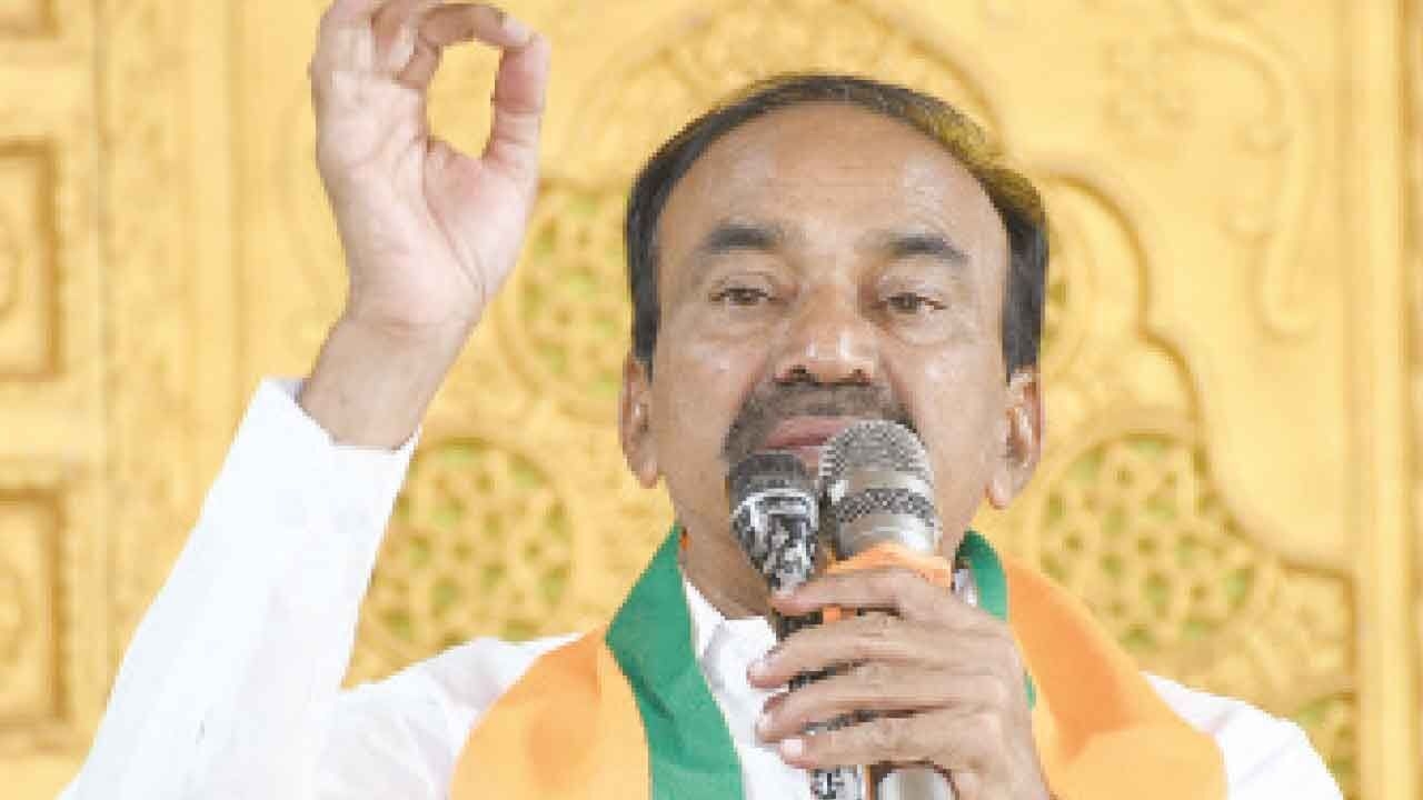BJP MP Eatala accuses CM of double-speak on PM Modi, Centre