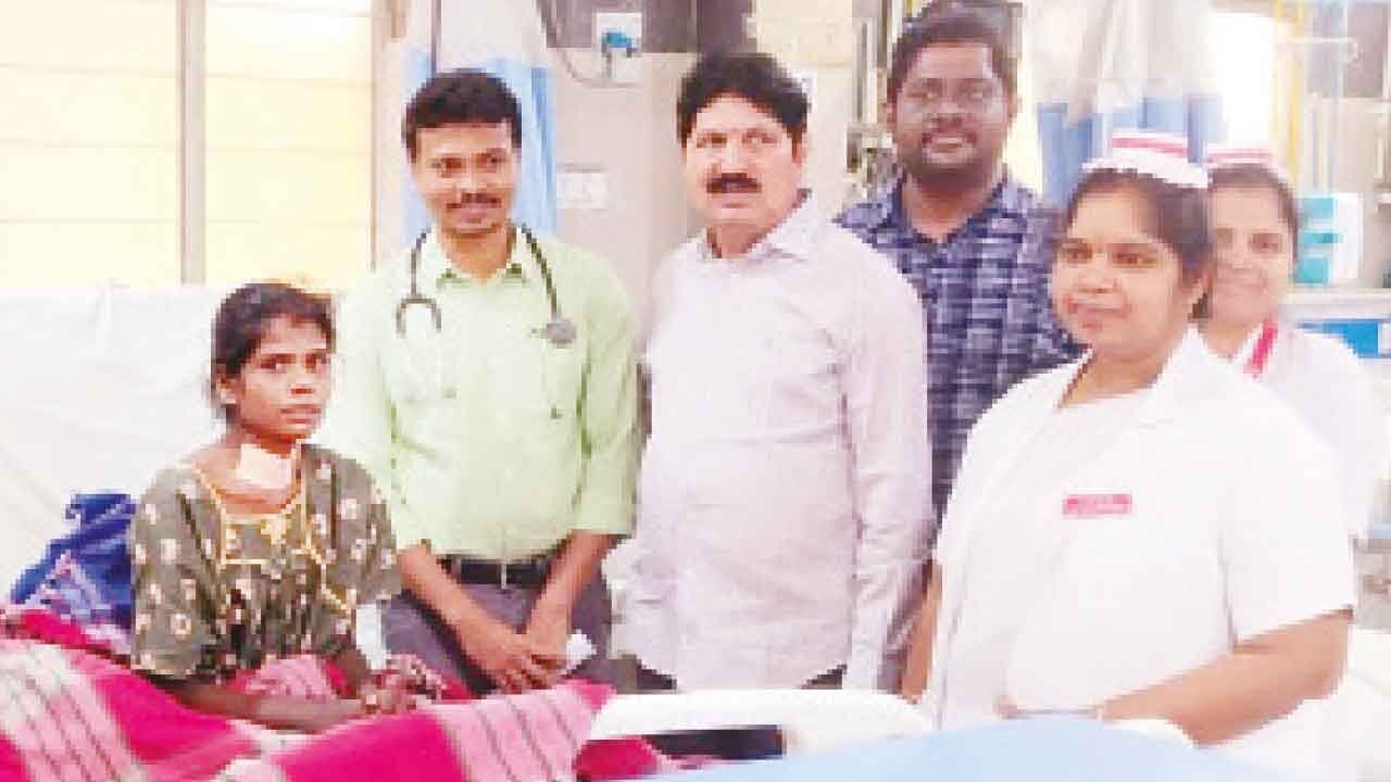 Area hospital team saves woman's life after 2 months on ventilator