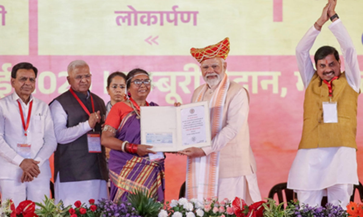 Ministers laud PM Modi's Bhopal address as 'historic and visionary'