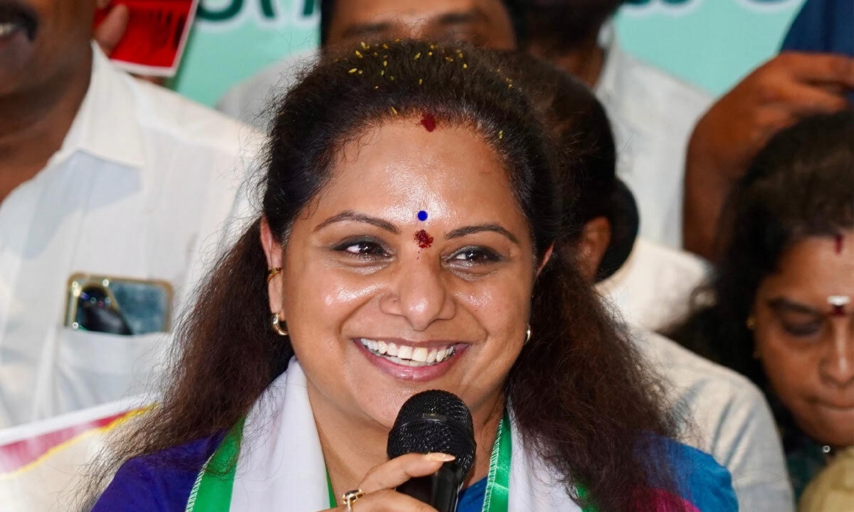 Kavitha puts Telangana Jagruthi on par with BRS