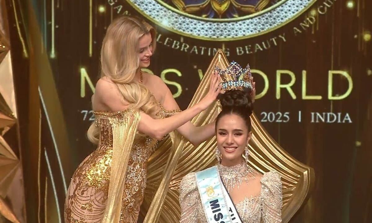 Thailand's Opal Suchata crowned Miss World '25