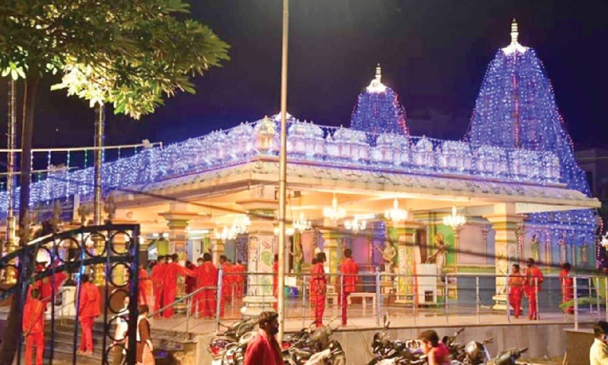 Shri Mahashakti temple decked up for Chaturdasha celebrations
