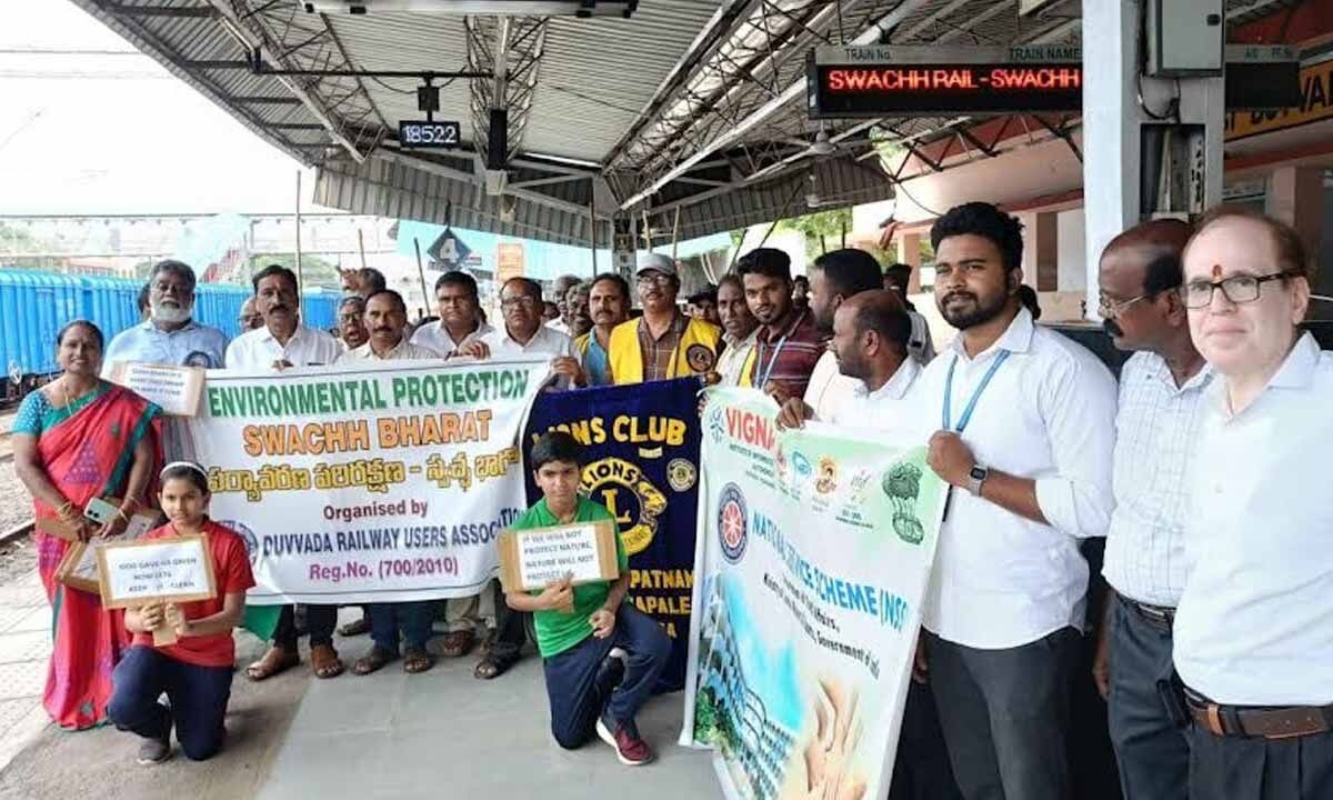 Waltair division champions sustainable efforts to curb plastic pollution