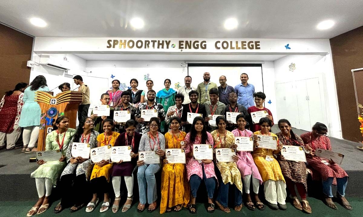 Telangana State Formation Day Celebrations at Sphoorthy Engineering College