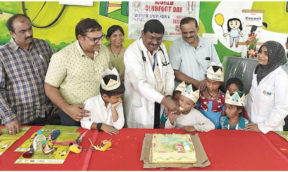 Awareness prog on clubfoot conducted