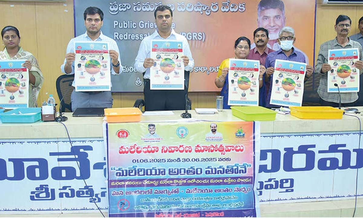 Malaria month and TB awareness posters released