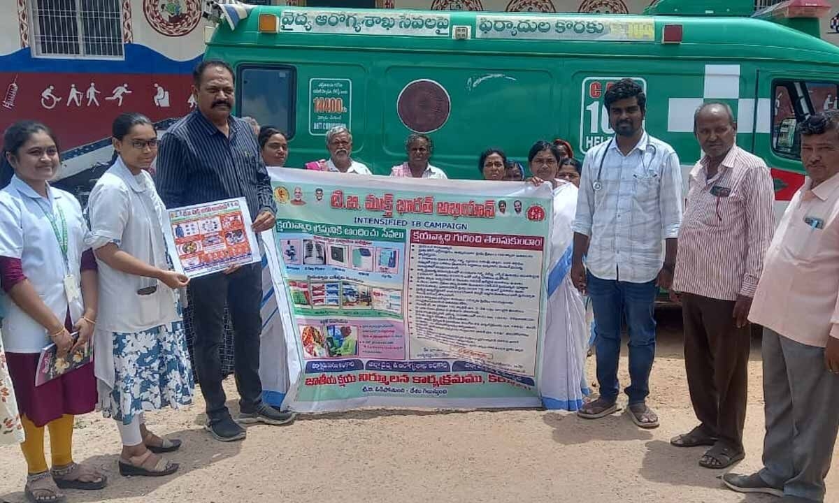 Let's build a TB-free society: Dr Raghu - Special awareness program held at Veldurthi on TB elimination
