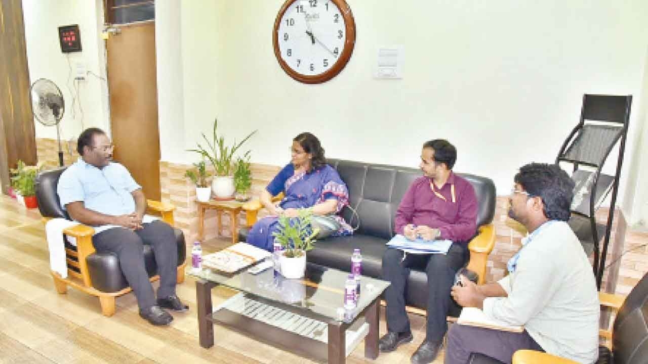 Jal Shakti team visits Vizianagaram for water project review