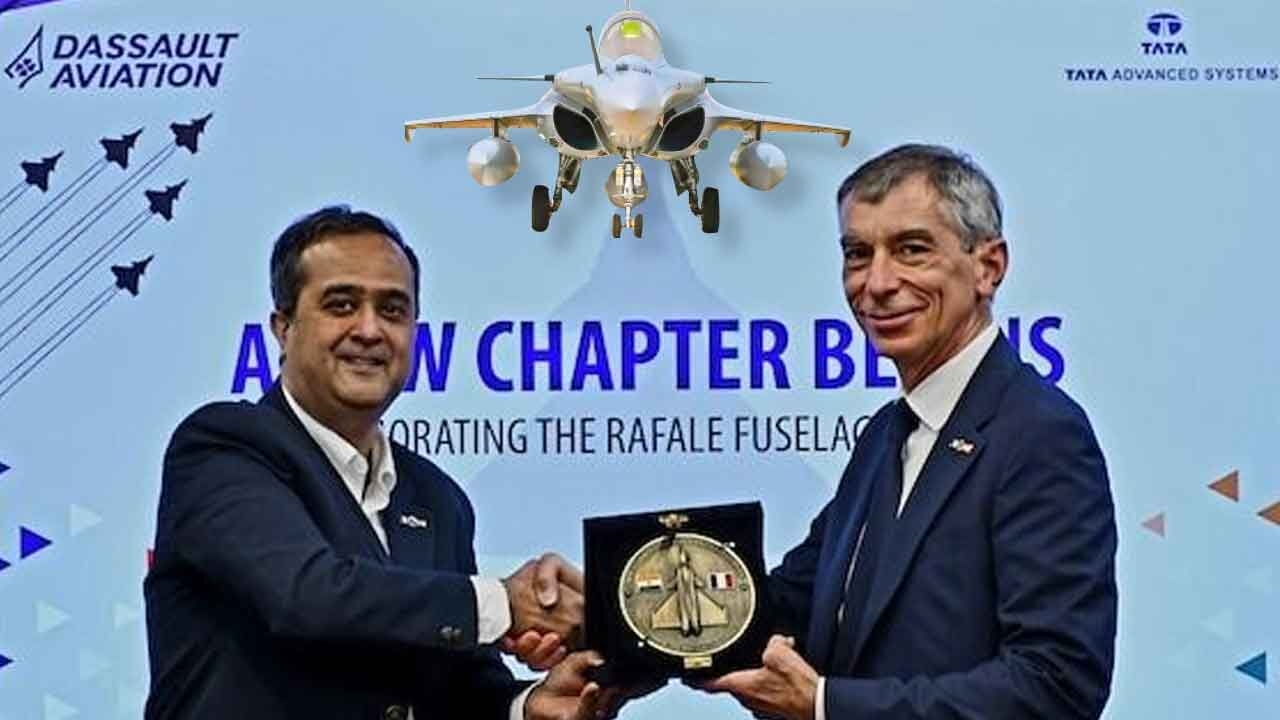 Landmark Deal With Dassault: Tatas to build Rafale fuselage in Hyd'bad
