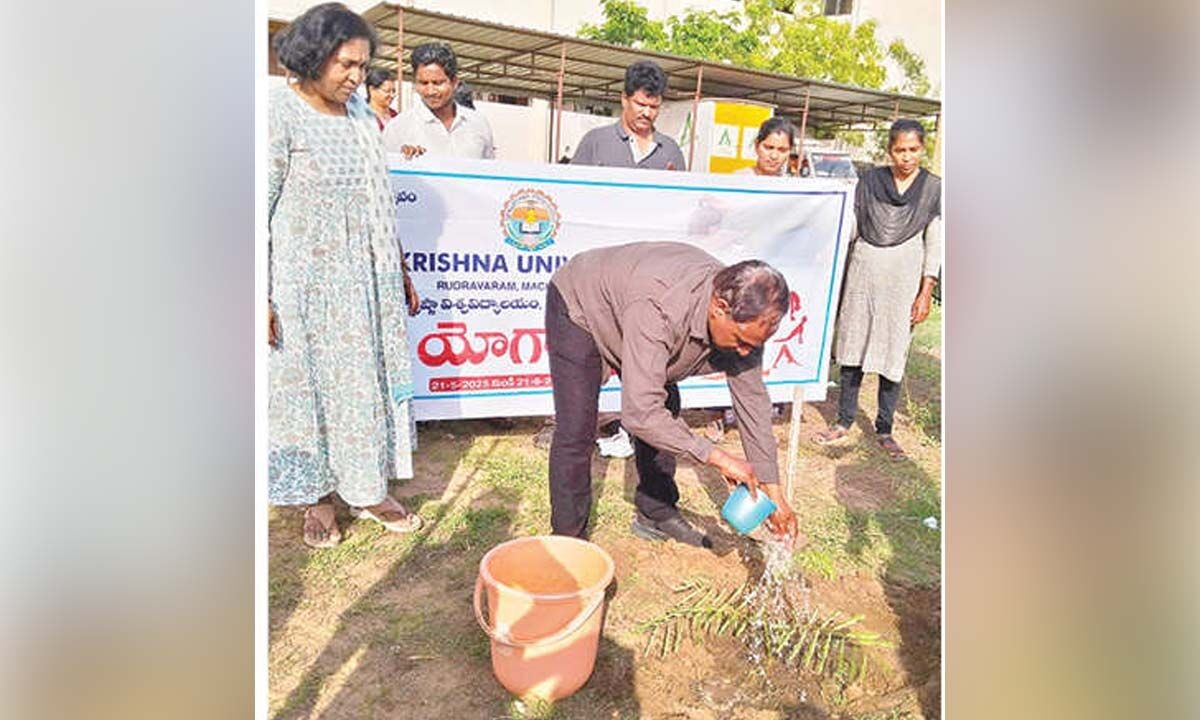 Trees must be nurtured responsibly, says KU Rector