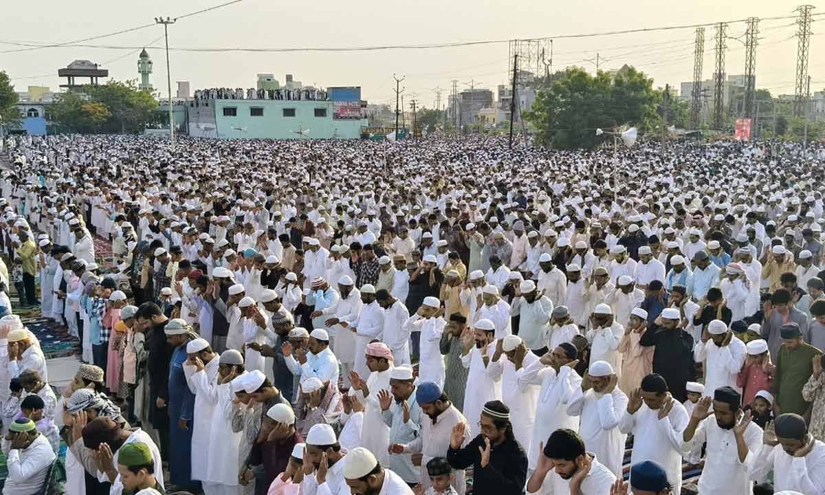 Bakrid celebrated in a grand manner
