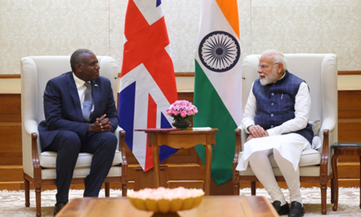 UK Foreign Secy meets PM Modi, expresses support for India's fight against cross border terrorism