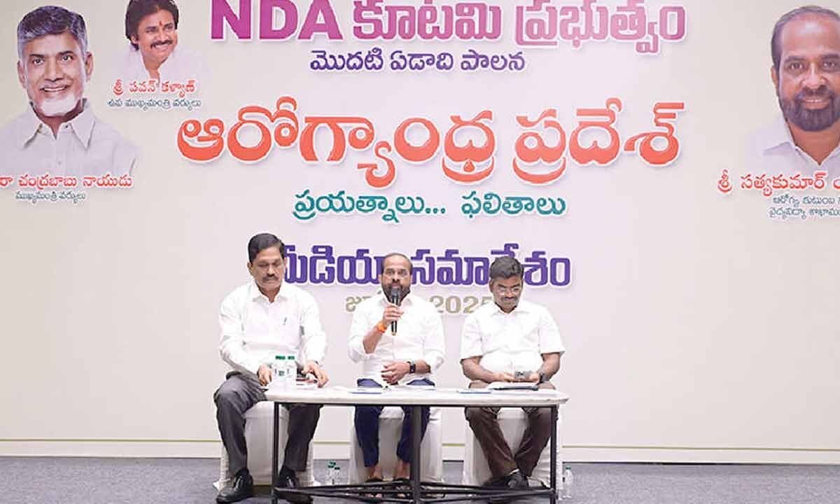 NDA govt improved medical services in State: Yadav