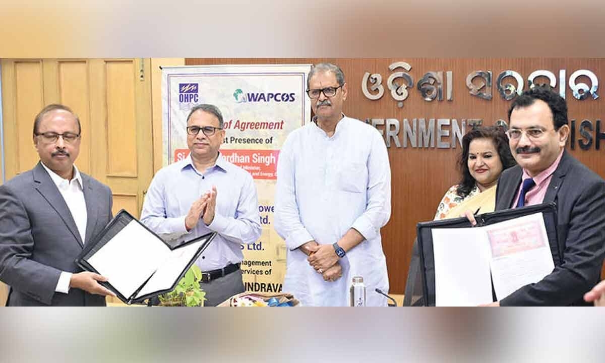 MoU signed for pumped storage project