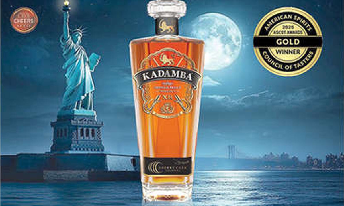 Kadamba Single-malt wins award in US