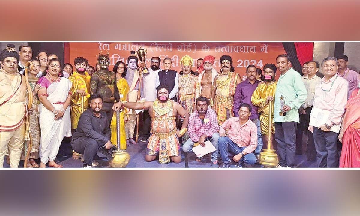SCR Vijayawada division bags first prize