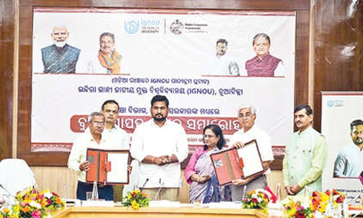 IGNOU to offer courses in Odia