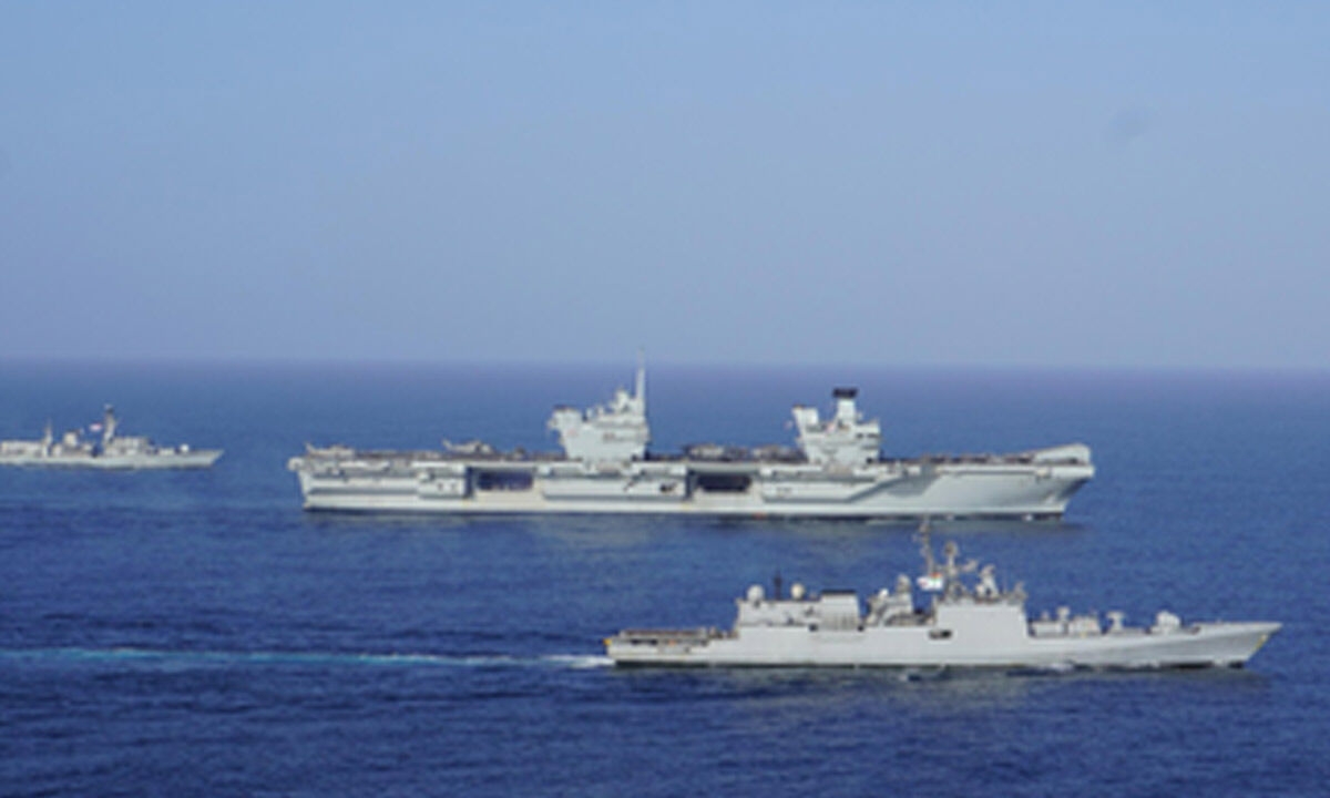 PASSEX 2025: Indian and UK Navy conduct joint exercise in North Arabian Sea