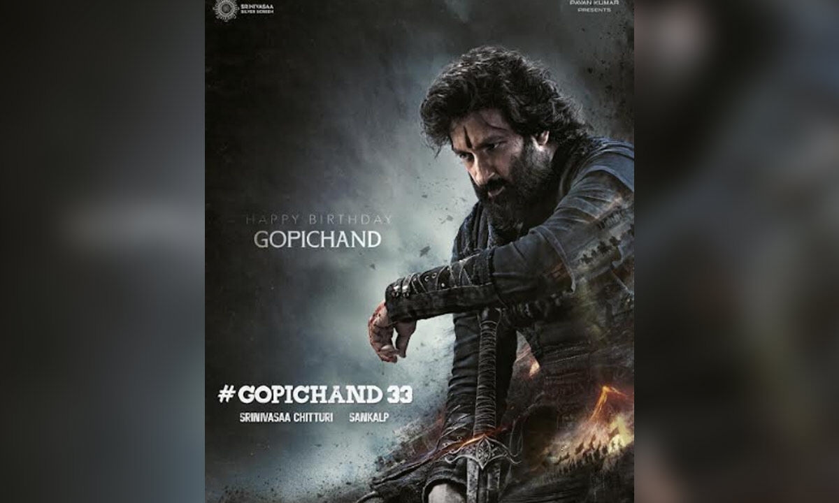 Gopichand's ferocious avatar unveiled