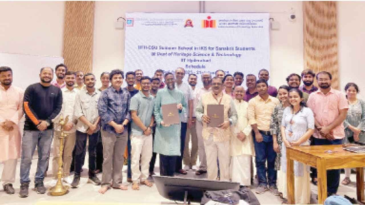 IIT-H, Central Sanskrit University ink pact to boost cooperation, research