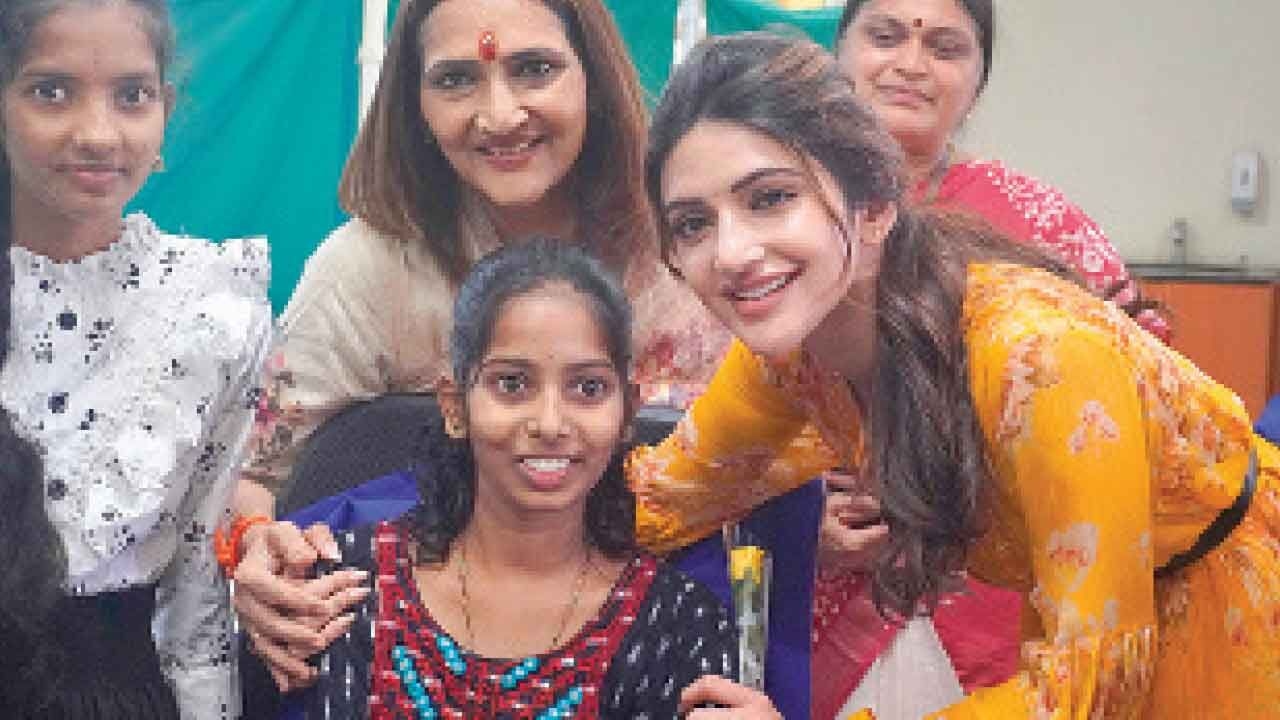 Sreeleela launches ‘Guardian of Sparsh' initiative