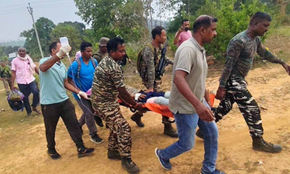 CRPF jawan martyred in IED blast during anti-Naxal Operation in Odisha's Saranda forest