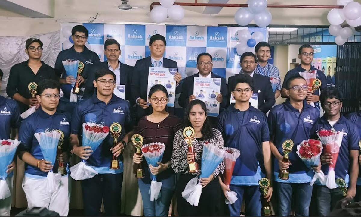Aakash Educational Services Limited Star Shines Bright: 15 students from Hyderabad become Top Scorers in NEET UG 2025