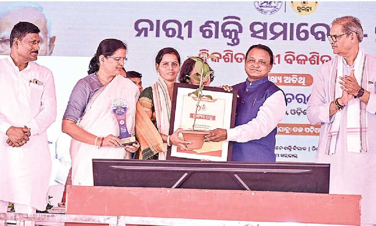 BJP respects nari shakti, says Majhi