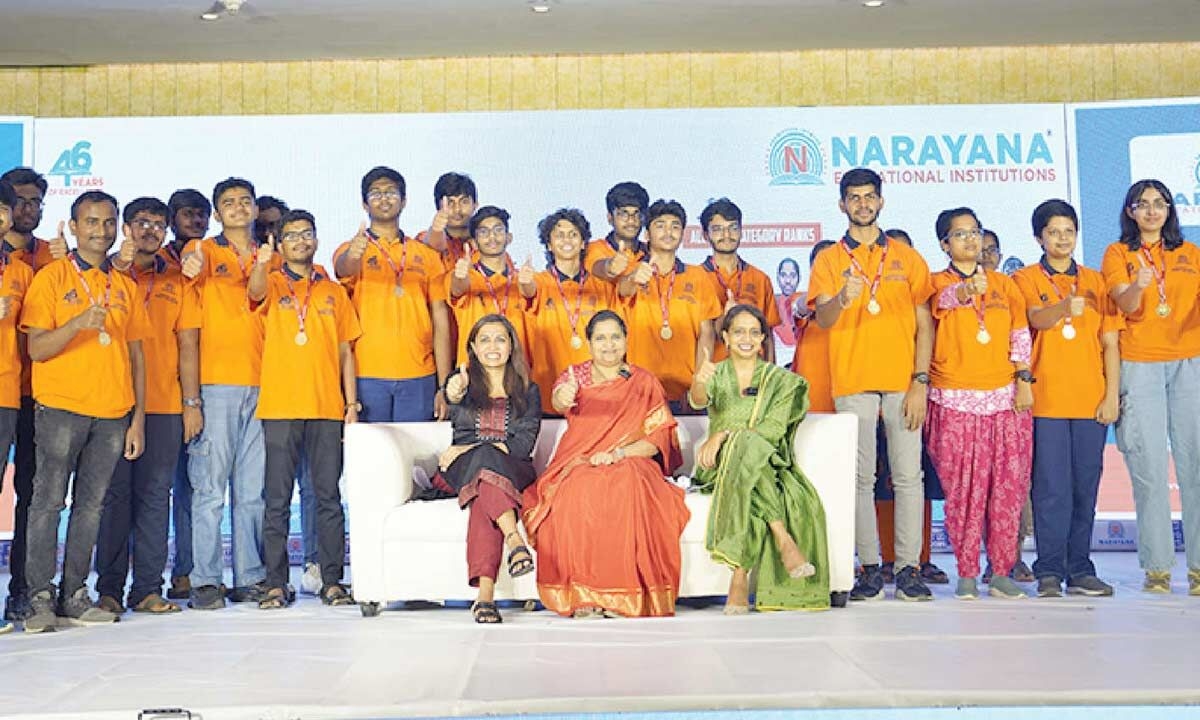 Narayana institutions secures top ranks in NEET 2025