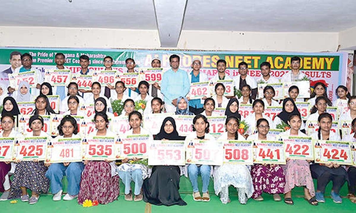 Alphores' resounding success in NEET