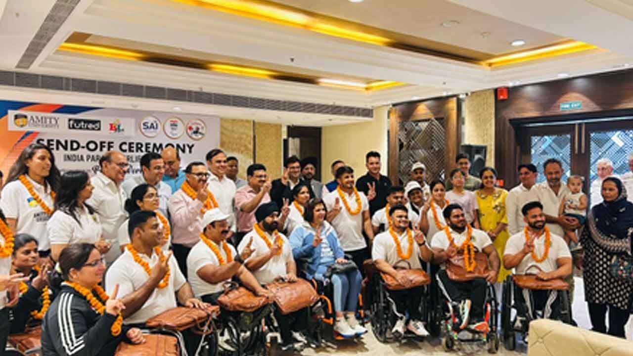 Strong Indian contingent departs for Beijing 2025 Para Powerlifting World Cup