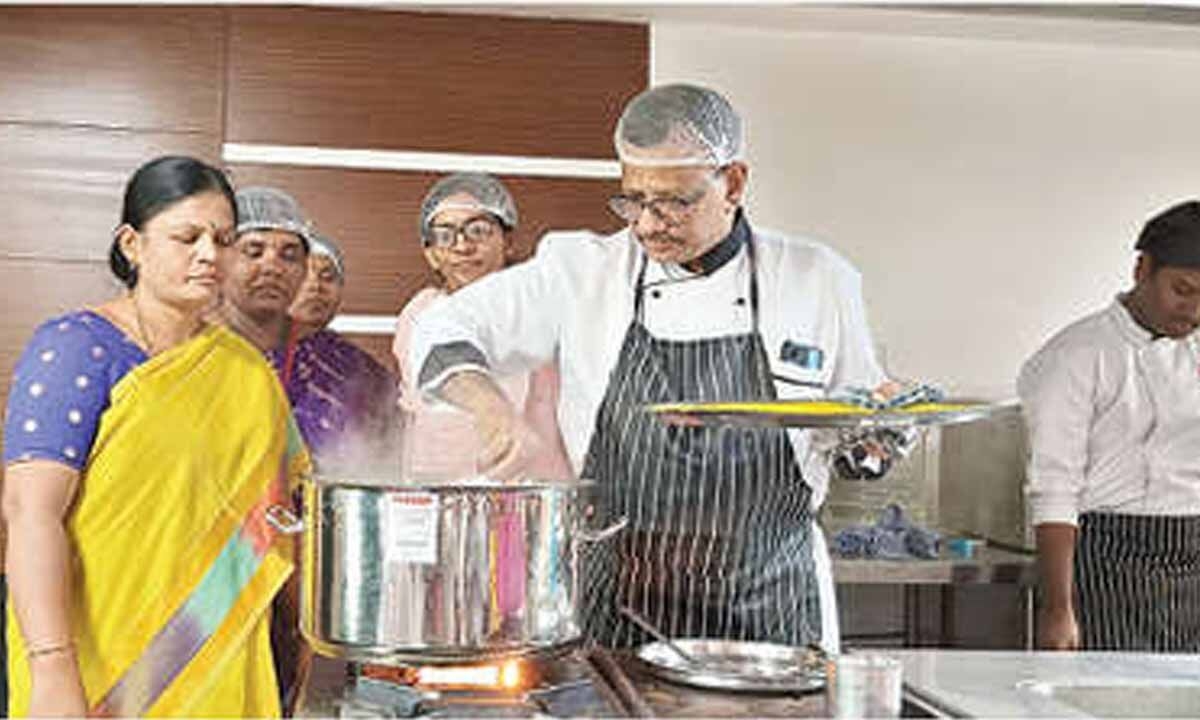 Indian Culinary Institute hosts ‘Sattvic Food' workshop