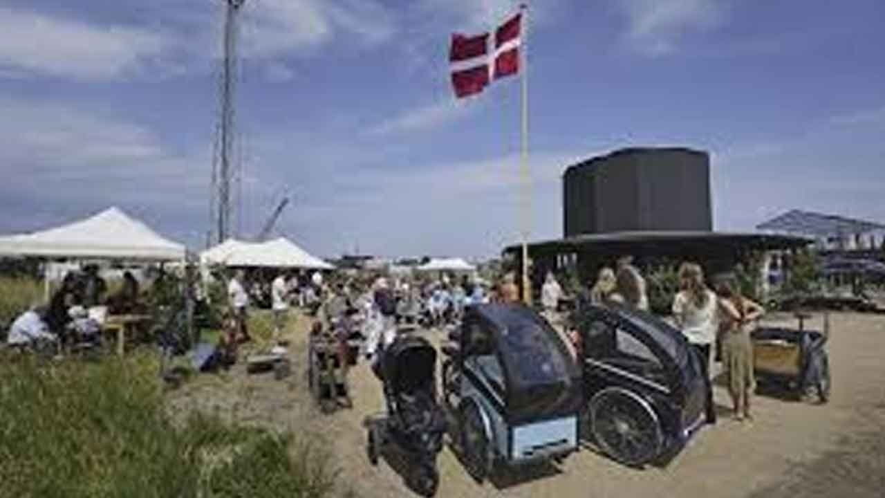 Denmark's tiny church celebrates community within 12 walls - one for each apostle