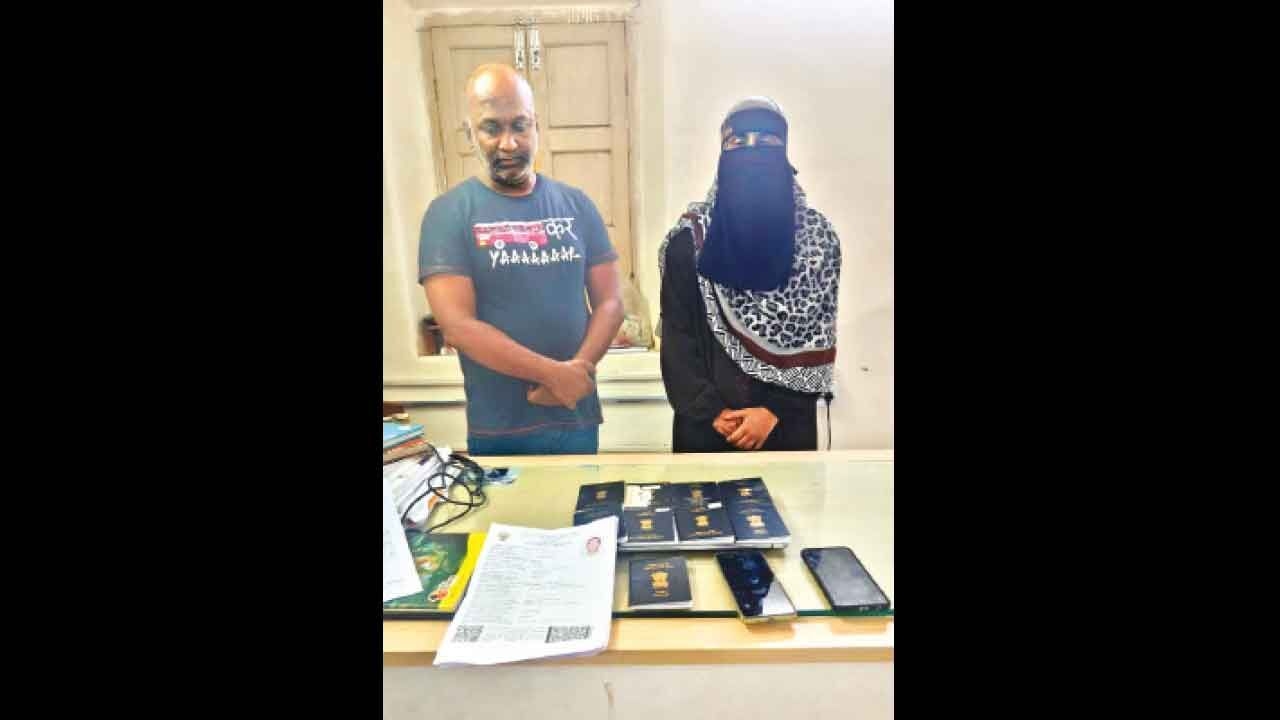 Fake overseas job racket busted, 2 arrested