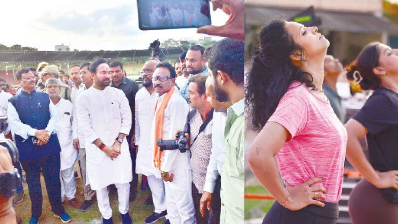 Countdown festival of Yoga Day to be a grand affair in Hyd today