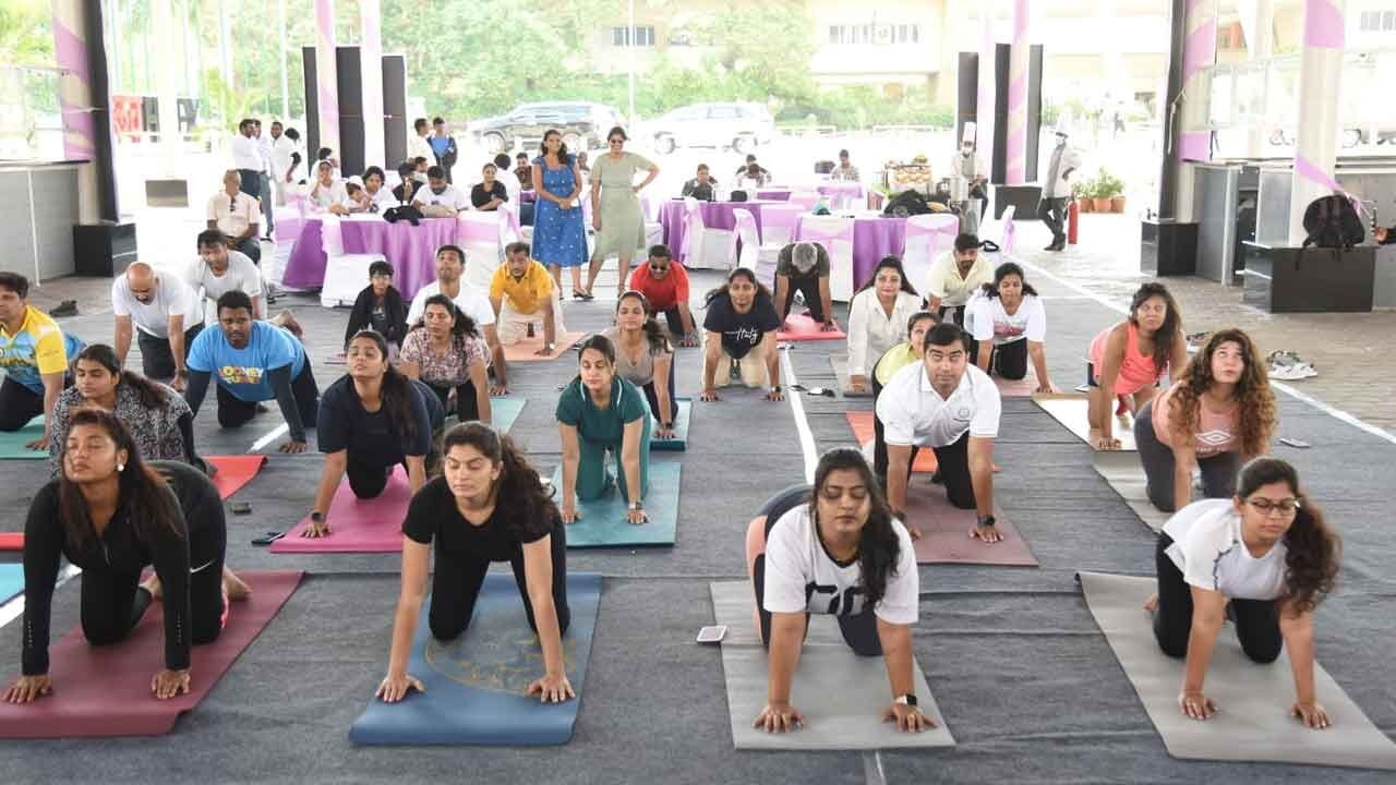 TCEI and TEFA Celebrate International Yoga Day 2025 at HITEX Hyderabad with Yoga, Zumba, and Free Health Camp