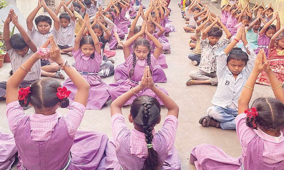 Delightful day for schoolchildren across the state