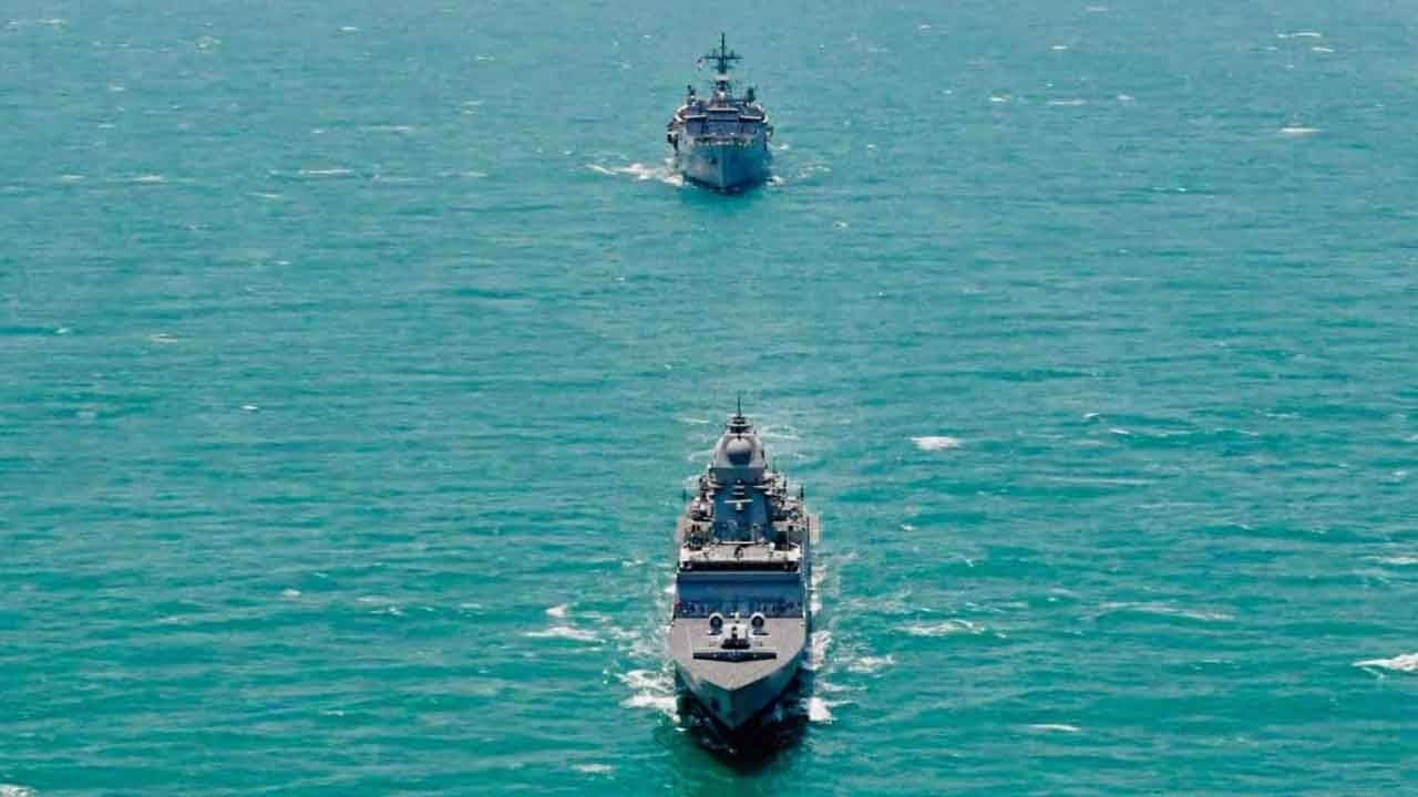 INS Nilgiri joins ENC, makes city of destiny her home port