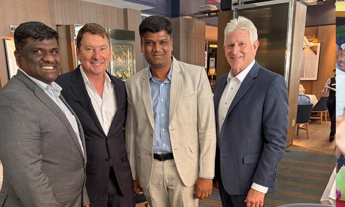SGEF Chairman Suresh Reddy calls Brain D Ballard