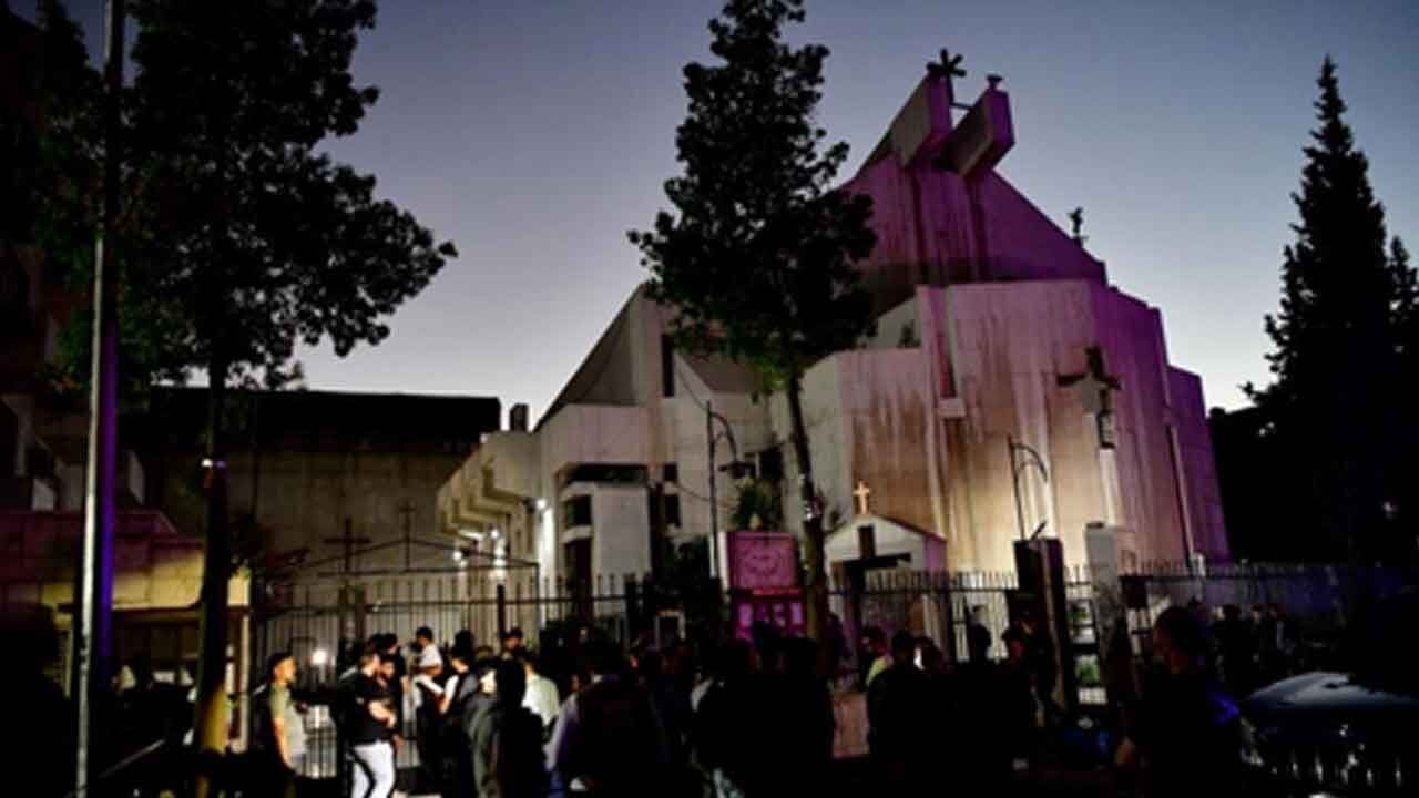 Death toll in Damascus church suicide bombing climbs to 22