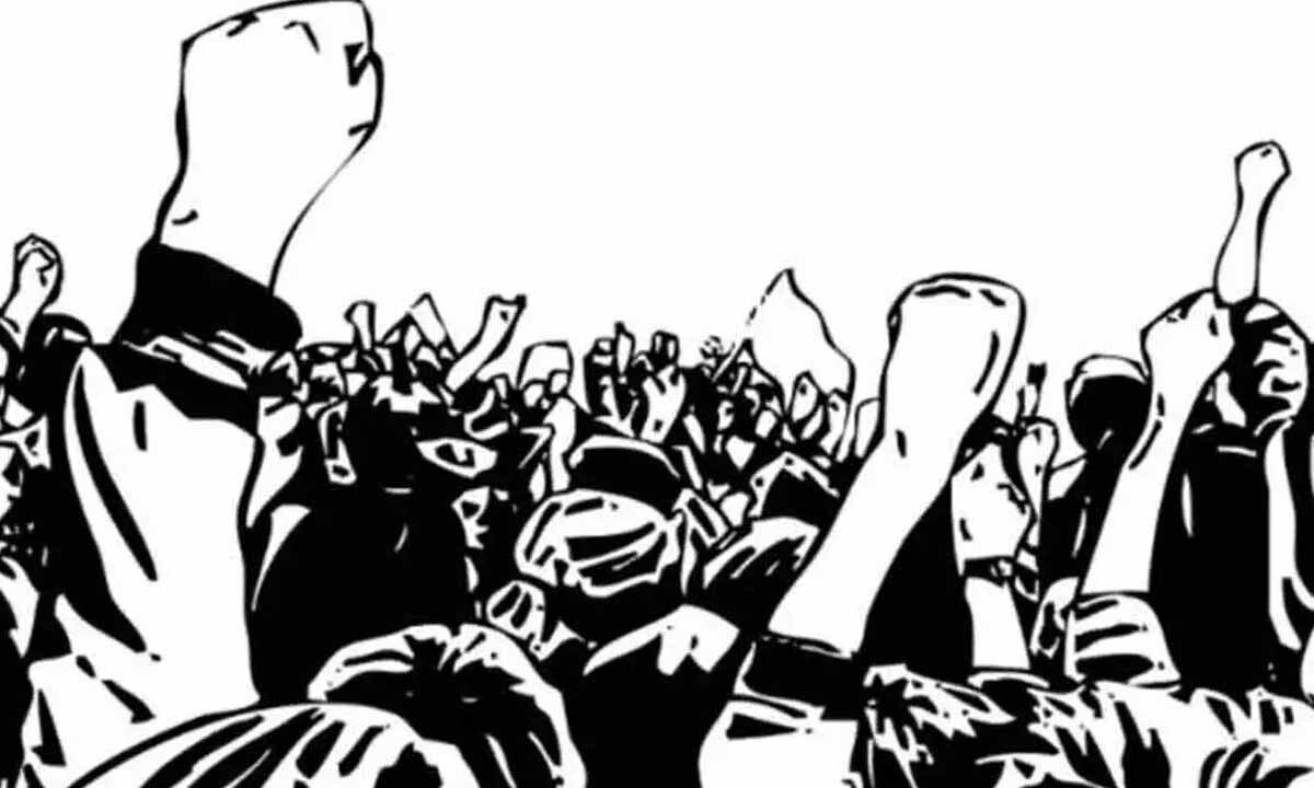Protests staged against neglect of public welfare