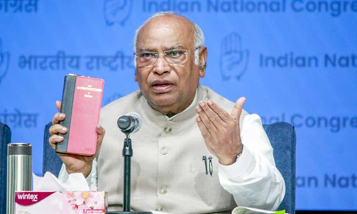 'Rattled' BJP stages drama to hide its governance failures, alleges Kharge