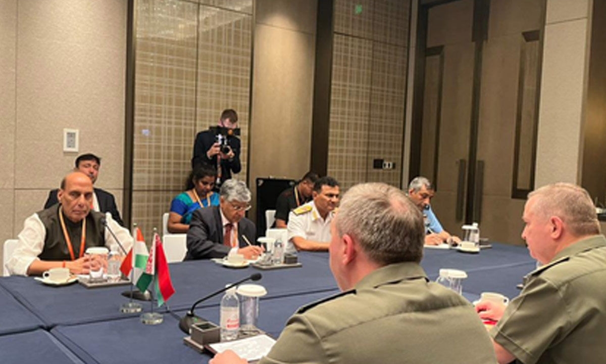 Rajnath Singh holds 'insightful' meetings with Belarusian and Russian defence ministers in China
