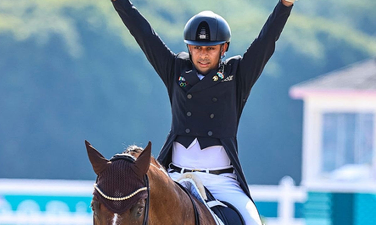 Indian equestrian and Olympian Anush Agarwalla announces retirement of his horse Sir Caramello