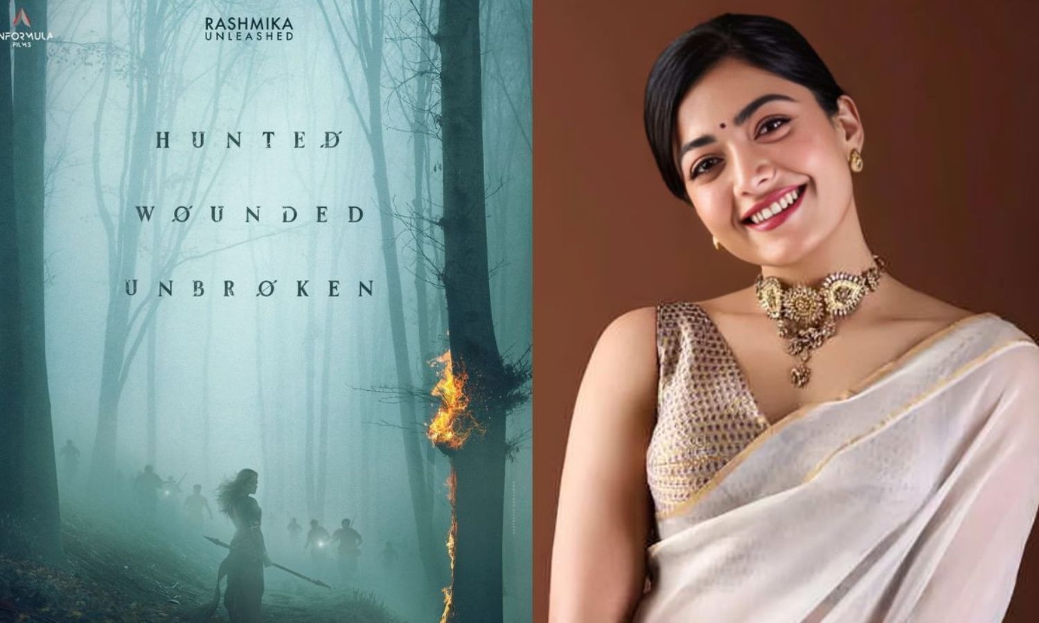 Rashmika Mandanna Teases New Warrior Film with Mysterious Poster