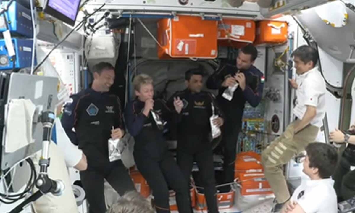 Shubhanshu Shukla enters space station, a giant leap for India